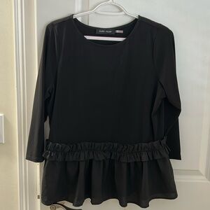 Ivanka Trump ruffle top Medium